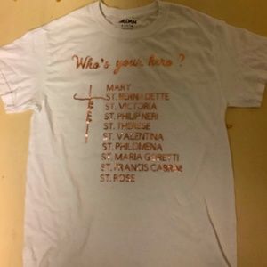 Homemade Catholic Tee Shirt